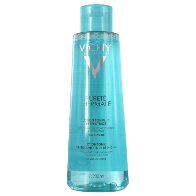 VICHY - Purete Thermale Perfecting Toner Λοσιόν Καθαρισμού Προσώπου Για Ευαίσθητες Επιδερμίδες 200ml