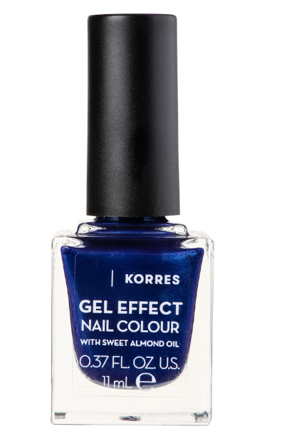 KORRES - Gel Effect Gloss Βερνίκι Νυχιών Μακράς Διαρκείας 87 Infinity Blue 11ml