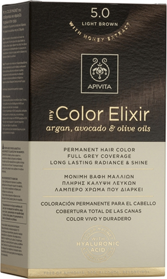 APIVITA - My Color Elixir No5.0 Καστανό Ανοιχτό 125ml