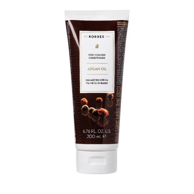 KORRES - Argan Oil Μαλακτική Κρέμα Για Μετά Τη Βαφή 200ml
