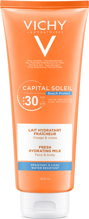 VICHY - Capital Soleil SPF30 Αντηλιακό Γαλάκτωμα Προσώπου - Σώματος  300ml