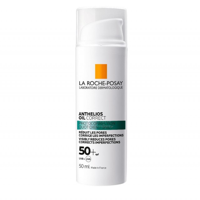 LA ROCHE POSAY - Anthelios Oil Correct SPF50+ Αντηλιακό Προσώπου για τις Ατέλειες 50ml