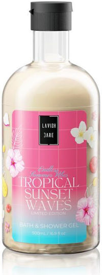 LAVISH CARE - Tropical Sunset Waves Bath & Shower Gel Αφρόλουτρο 500ml