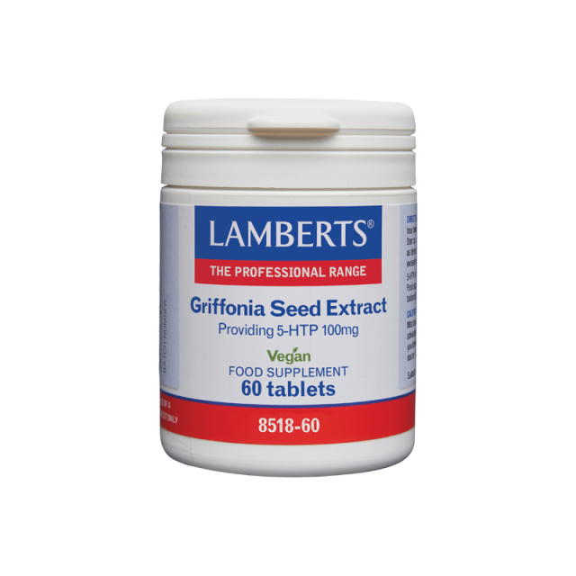 LAMBERTS - Griffonia Seed Extract (5-HTP 100mg) 60tbs