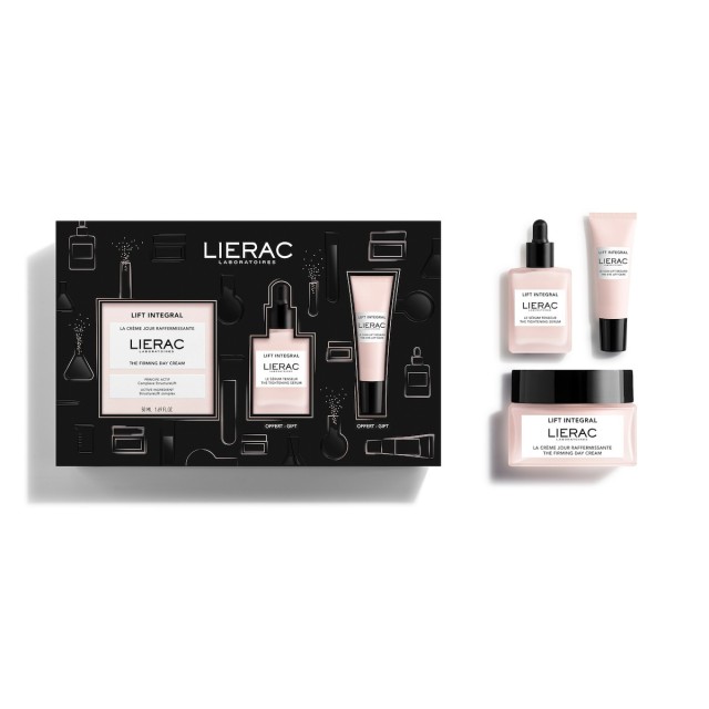 LIERAC - Promo Lift Integral The Firming Day Cream Συσφικτική Κρέμα Ημέρας 50ml + The Tightening Serum Συσφικτικός Ορός 15ml + The Eye Lift Care Συσφικτική Κρέμα Ματιών 7.5ml