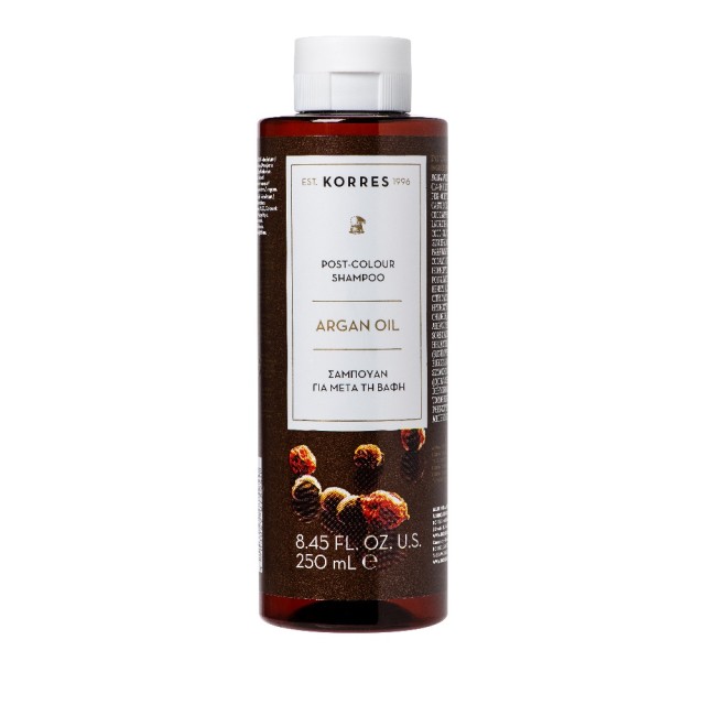 Korres Argan Oil Shampoo Για Μετά Την Βαφή 250ml