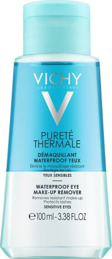 VICHY - Purete Thermale Waterproof Eye Make Up Remover Ντεμακιγιάζ Ματιών για Αδιάβροχο Μακιγιάζ 100ml