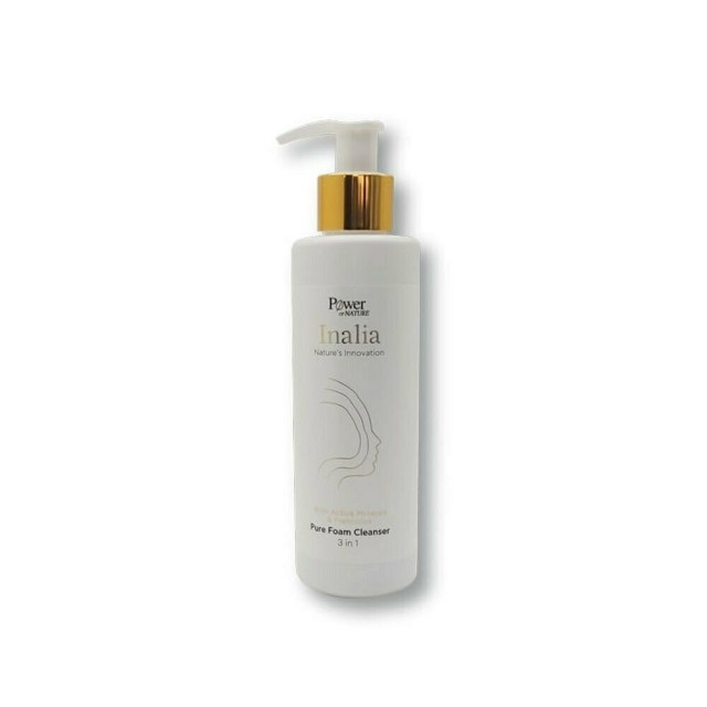 POWER HEALTH - Inalia Pure Foam Cleanser  - Kρεμώδης αφρός καθαρισμού προσώπου 3 σε 1 200ml