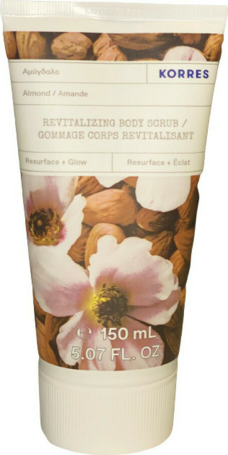KORRES - Revitalizing Body Scrub Almond ,Απολεπιστικό Σώματος με Αμύγδαλο 150ml
