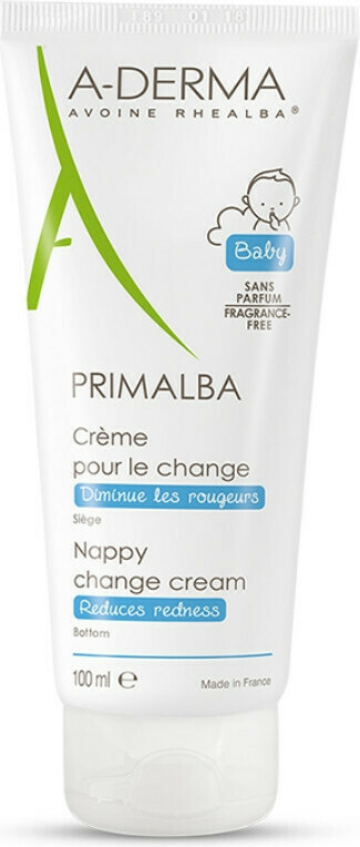 A-DERMA - Primalba Creme Pour Le Change, Κρέμα Συγκάματος για την Αλλαγή της Πάνας 100ml