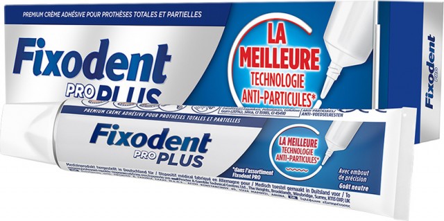 FIXODENT - Pro Plus Ασπίδα Προστασίας - Στερεωτική Κρέμα Για Τεχνητή Οδοντοστοιχία 40gr