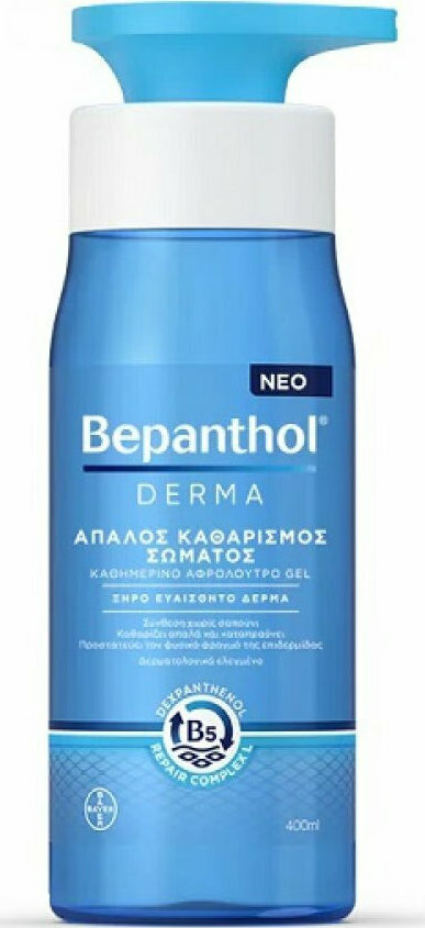 BEPANTHOL -  Derma Καθημερινό Αφρόλουτρο Gel για Απαλό Καθαρισμό Σώματος 400ml