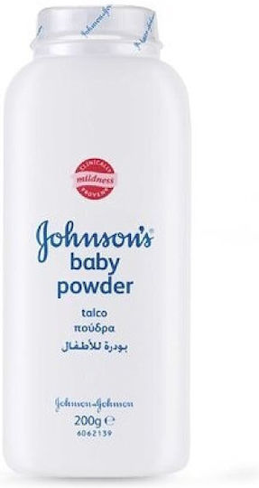 JOHNSONS - Baby Powder Βρεφική Πούδρα 200gr