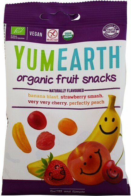 YUMEARTH - Organic Fruit Flavored Gummies Βιολογικά Ζελεδάκια Φρούτων 50gr
