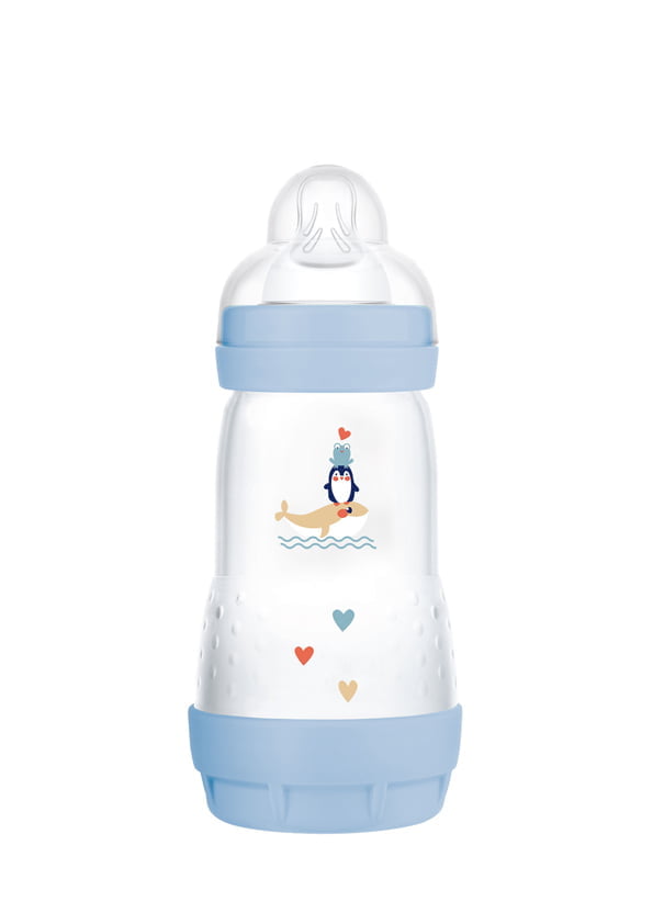 MAM - Easy Start Anti-Colic Πλαστικό Μπιμπερό Κατά των Κολικών 2m+ 350SG Μπλε 260ml