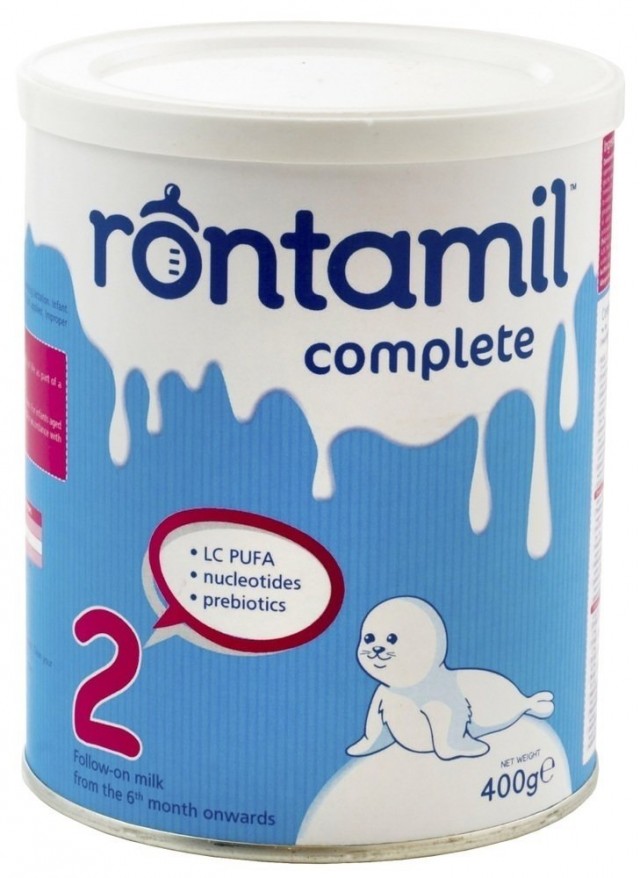 RONTAMIL -  Complete 2 Γάλα Σε Σκόνη Από Τον 6ο Μήνα 400gr