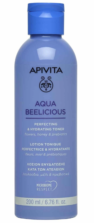 APIVITA - Aqua Beelicious Λοσιόν Ενυδάτωσης Κατά Των Ατελειών 200ml