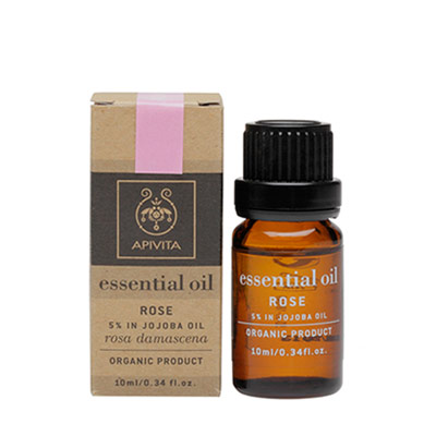 APIVITA - Essential Oil Rose Αιθέριο Έλαιο Τριαντάφυλλο 10ml