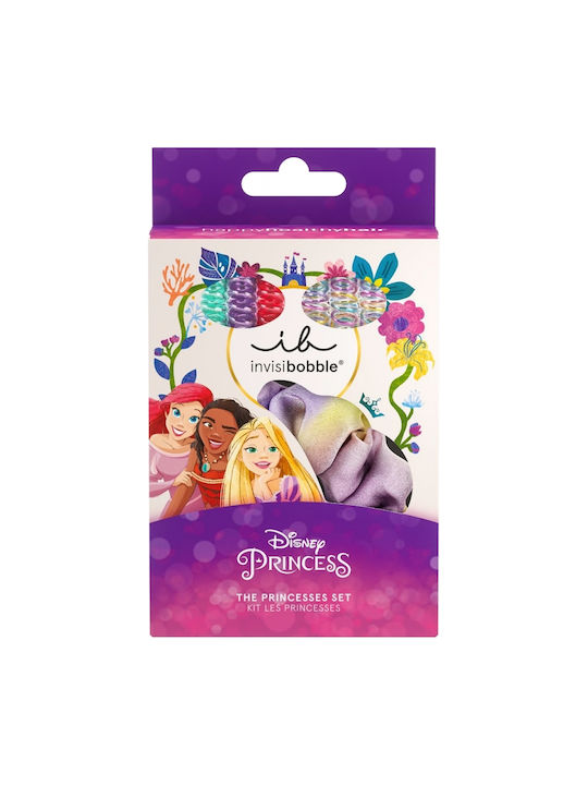 INVISIBOBBLE - Kids Disney The Princesses Set Λαστιχάκια Μαλλιών 7τμχ