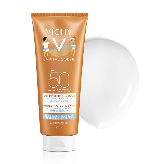 VICHY - Capital Soleil ChildrenS Milk SPF50  Παιδικό Αντηλιακό Γαλάκτωμα  300ml