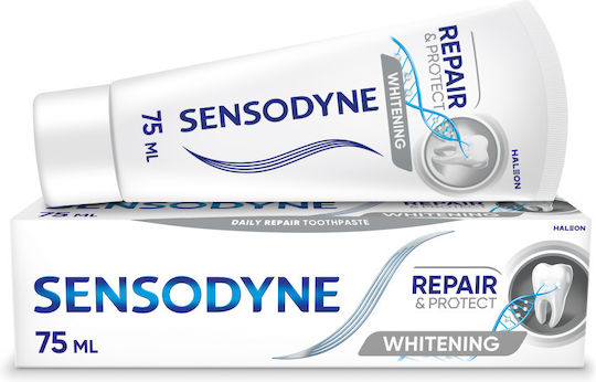 SENSODYNE - Repair & Protect Whitening Οδοντόκρεμα για Αναδόμηση και Λεύκανση 75ml