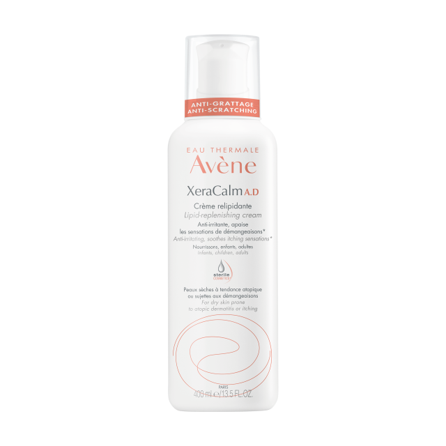 AVENE - XeraCalm A.D. Creme Κρέμα Για Αναπλήρωση Των Λιπιδίων Με Αντί-ερεθιστική Δράση 400ml