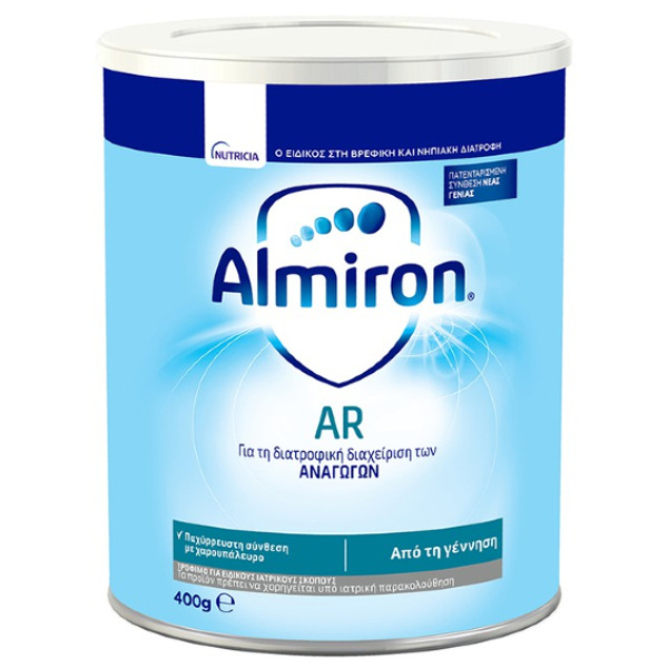 NUTRICIA - ALMIRON AR Αντιαναγωγικό Βρεφικό Γάλα Για Βρέφη Από Την Γέννηση 400gr