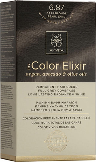 APIVITA - My Color Elixir No 6.87 Ξανθό Σκούρο Περλέ 125ml