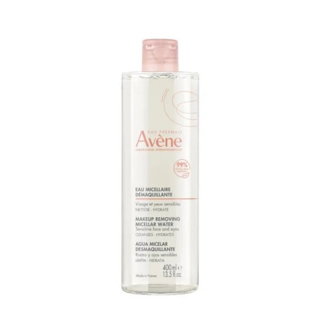 AVENE -  Eau Micellaire Demaquillante Νερό Καθαρισμού Με Μικκύλια 400ml