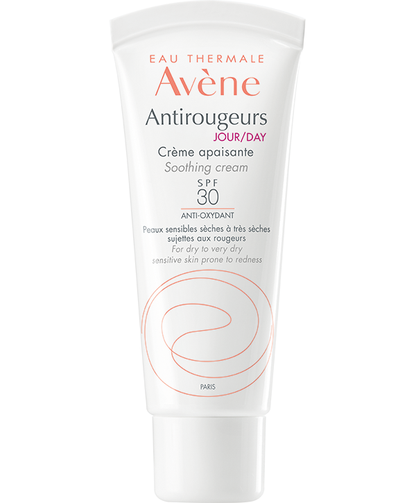 AVENE - Antirougeurs Creme Apaisante SPF30 Καταπραϋντικη Κρέμα Ημέρας Κατά Των Κοκκινίλων Για Ξηρές Επιδερμίδες 40ml