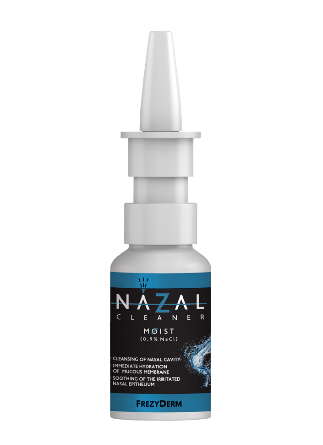 FREZYDERM - Nazal Cleaner Moist (0,9% Nacl) Υπέρτονο Αλατούχο Διάλυμα Για Παιδιά Από 3 Ετών+ 30ml