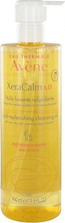 AVENE - Xeracalm A.D Huile Lavante Relipidante Λάδι Καθαρισμού Για Ξηρό Δέρμα Με Τάση Ατοπίας 400ml