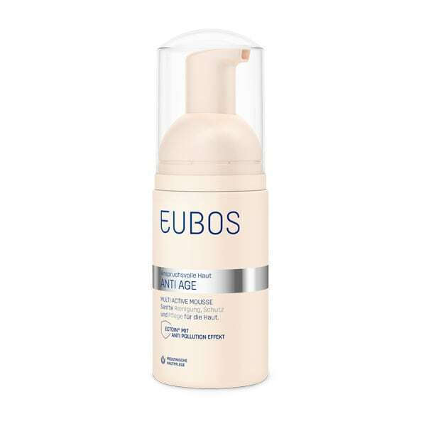 EUBOS - Anti Age Multi Active Mousse Απαλός Αφρός Καθαρισμού Προσώπου 100ml