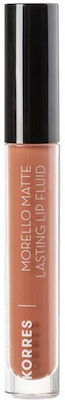 KORRES - Morello Matte Lasting Lip Fluid 07 Tinted Nude 3.4ml