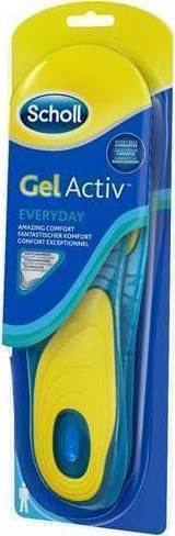 SCHOLL - Gelactiv Everyday Καινοτομικοί Ανατομικοί Πάτοι Ανδρικοί για Όλη την Ημέρα 1 ζευγάρι