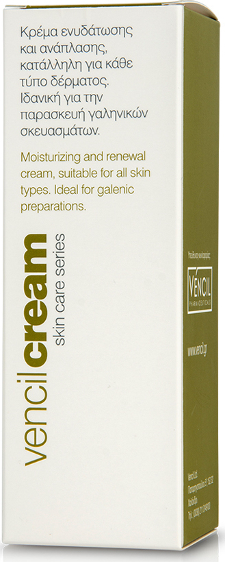 VENCIL - Skin Care Series Cream Κρέμα Ενυδάτωσης & Ανάπλασης 100ml