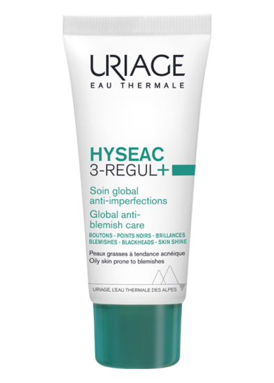 URIAGE - Hyseac 3-Regul+ Anti-Blemish Global Care - Φροντίδα κατά των Ατελειών & Σημαδιών 40ml