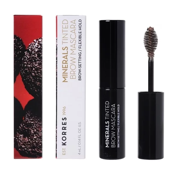 KORRES - Minerals Tinted Brow Mascara 03 Light Shade Μάσκαρα Φρυδιών, 4ml