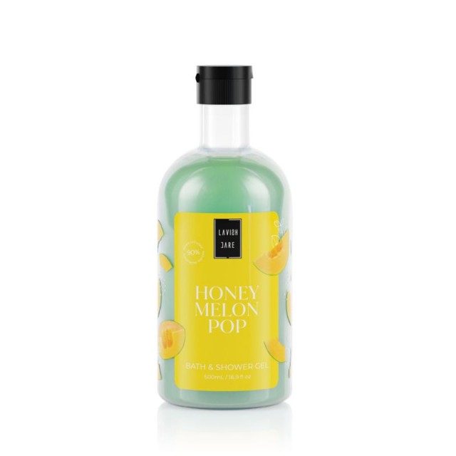 LAVISH CARE - Bath & Shower Gel Honey Melon Pop Αφρόλουτρο Με Αρωμα Πεπόνι 500ml