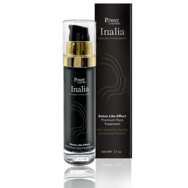 POWER HEALTH - Inalia Botox like Effect – Premium Face Treatment 50ml Αντιρυτιδική Κρέμα Ημέρας για Αίσθηση Botox