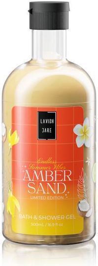 LAVISH CARE - Amber Sand Bath & Shower Gel Αφρόλουτρο 500ml