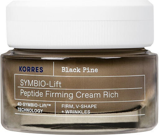 KORRES - Μαύρη Πεύκη Symbio-Lift Peptide Firming Cream Rich Πλούσια Κρέμα Σύσφιξης με Πεπτίδια για Ξηρές Επιδερμίδες 40ml