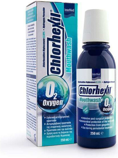 INTERMED - Chlorhexil O2 Oxygen Mouthwash Στοματικό Διάλυμα 250 ml