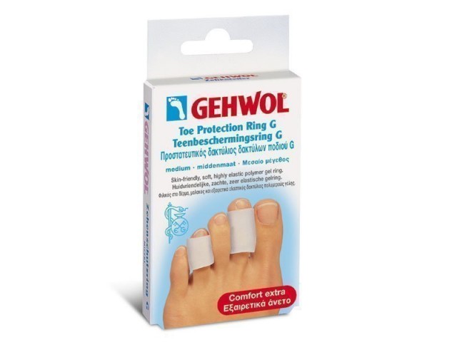 GEHWOL - Toe Protection Ring G Medium Προστατευτικός δακτύλιος δακτύλων ποδιού G Μεσαίου μεγέθους (36mm) 2 τμχ