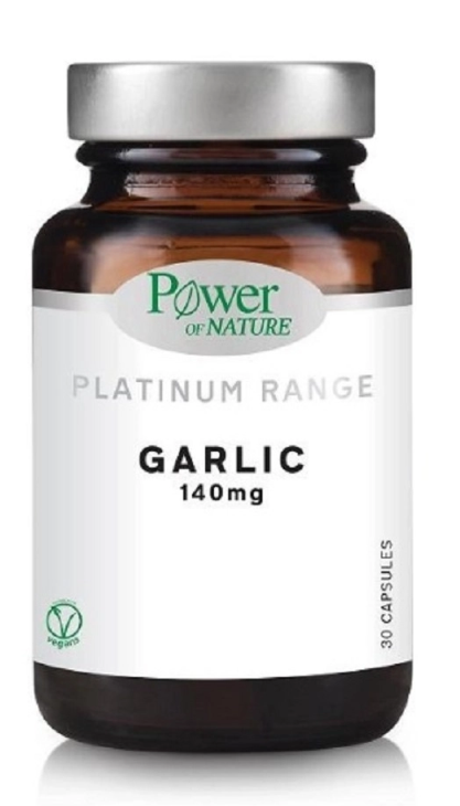 POWER HEALTH - Platinum Range Garlic Σκόρδο 140mg 30 κάψουλες