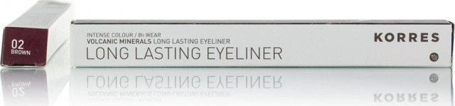 KORRES - Volcanic Minerals Long Lasting Eyeliner No. 02 Brown / Καφέ, 1,2 gr