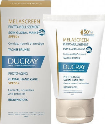 DUCRAY - Melascreen Photo Vieillissement Creme Mains Κρέμα Χεριών κατά των Σημαδιών της Φωτογήρανσης, 50ml