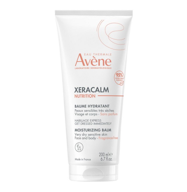 AVENE - Xeracalm Nutrition Moisturizing Ενυδατικό Balm Προσώπου - Σώματος για Ξηρές & Ευαίσθητες Επιδερμίδες 200ml