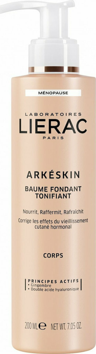 LIERAC -Arkéskin Melting Toning Body Balm Κρέμα Σώματος Εμμηνόπαυση & Ορμονική Γήρανση του Δέρματος, 200ml