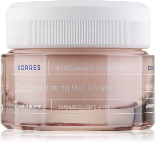 KORRES - Apothecary Wild Rose Άγριο Τριαντάφυλλο Κρέμα-Gel Ημέρας για Κανονικές-Μικτές Επιδερμίδες 40ml